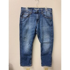 Wrangler Boot‎ Cut Jeans Mens 34x30 Blue Denim Retro Western Style